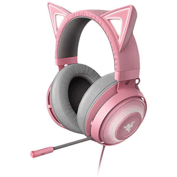 Buy Razer Kraken Kitty Quartz RZ04 02980200 R3M1 Wired Gaming